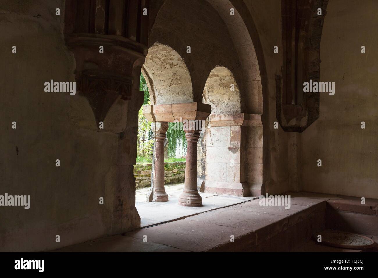 Historic Eberbach Abbey, filming location for the movie The Name of the