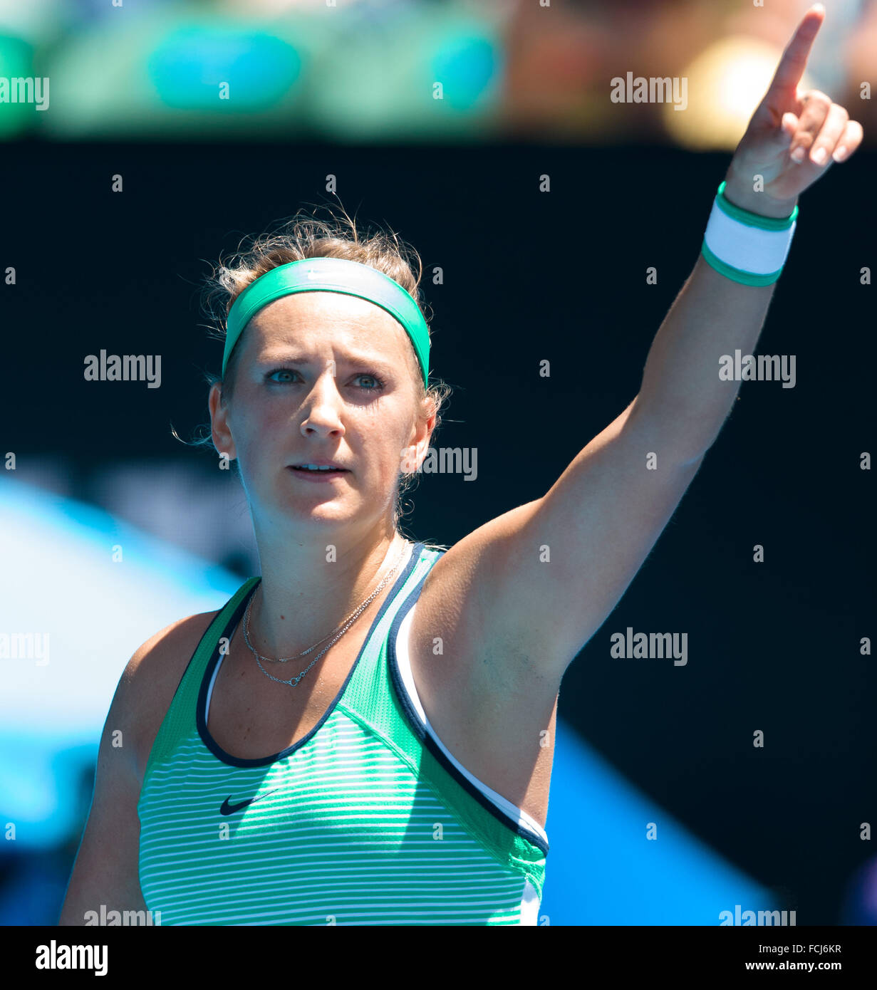 Melbourne, Australia. 23rd Jan, 2016. Victoria Azarenka of Belarus