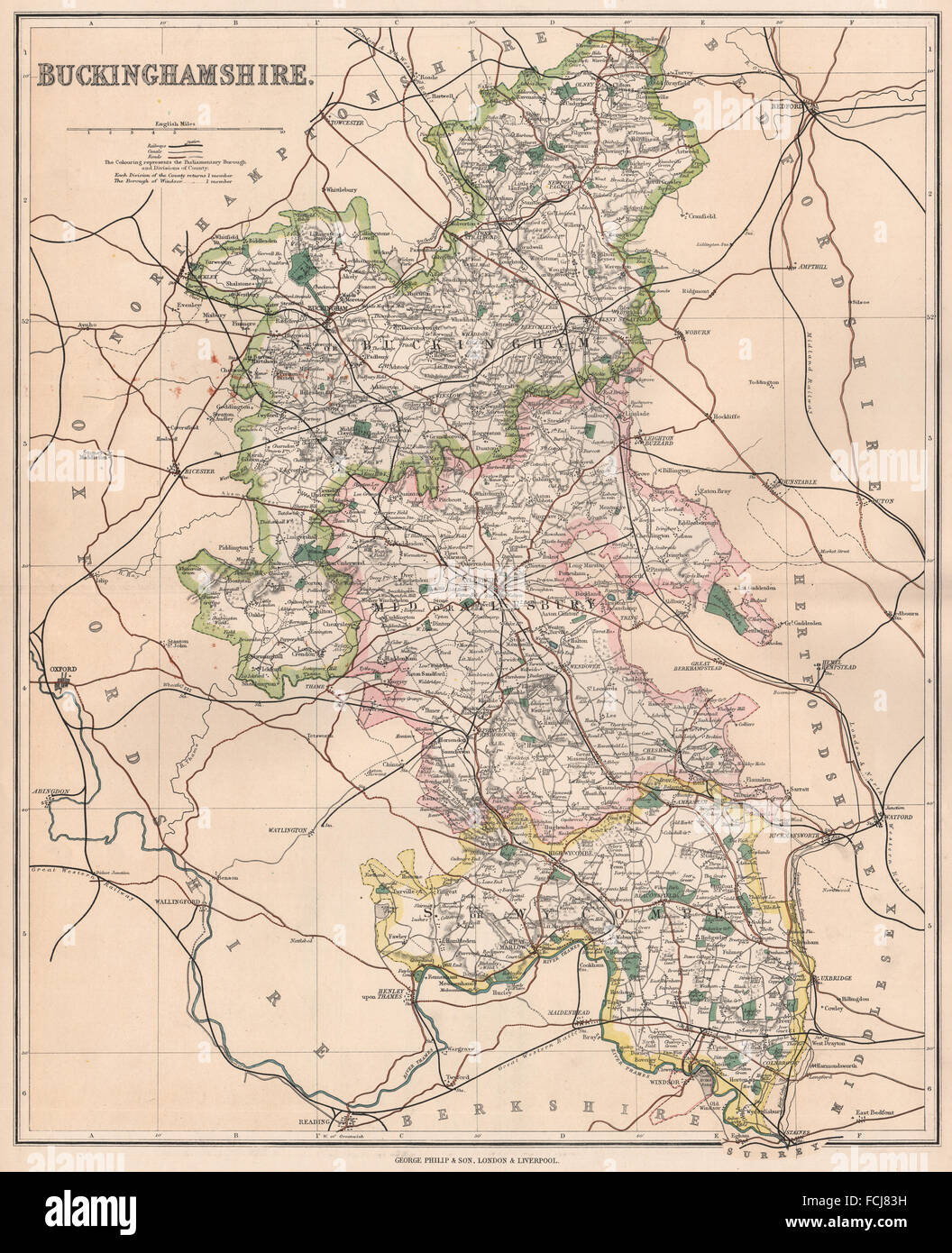 Buckinghamshire County Map Buckinghamshire County Map vrogue.co