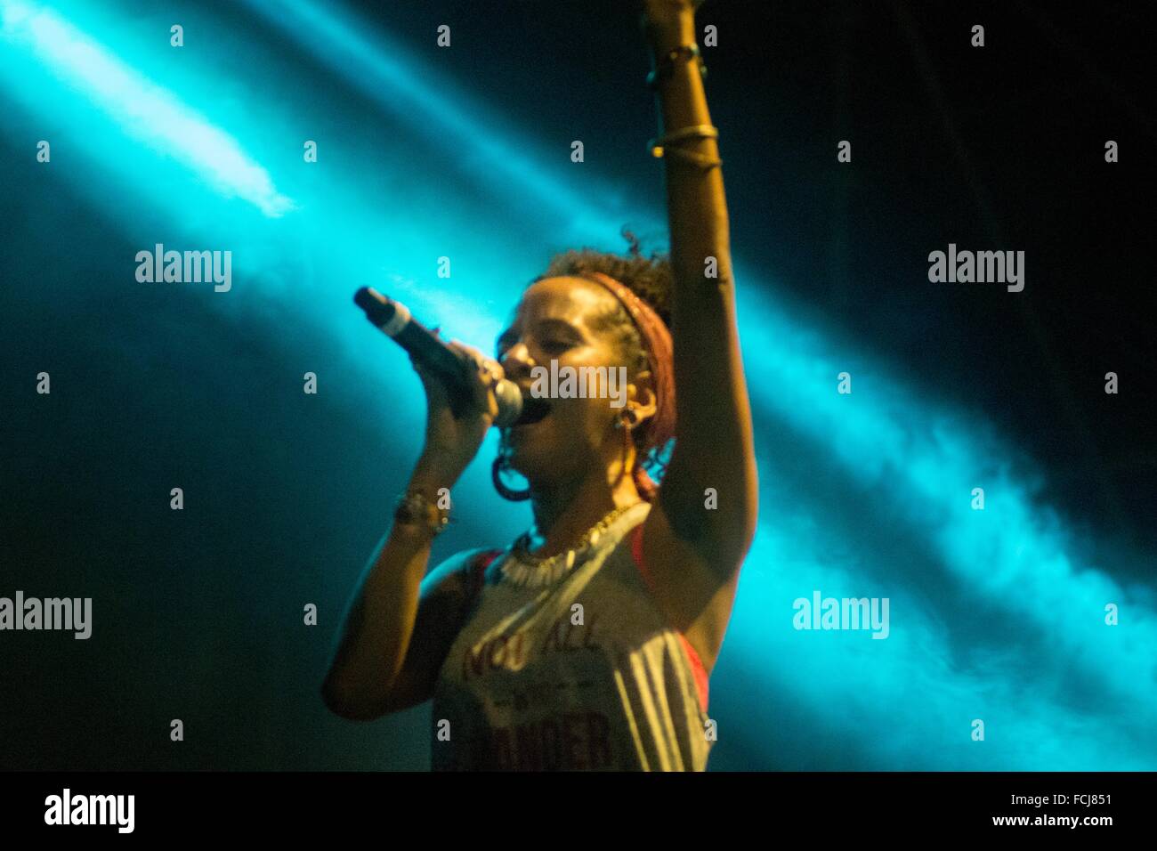 Singer of the group in concert noha hi-res stock photography and images ...