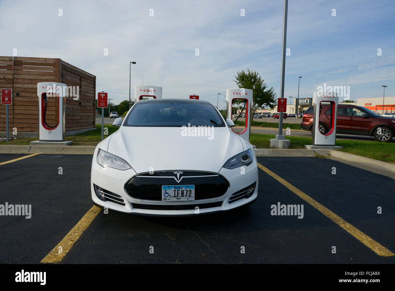Tesla s model autopilot hires stock photography and images Alamy