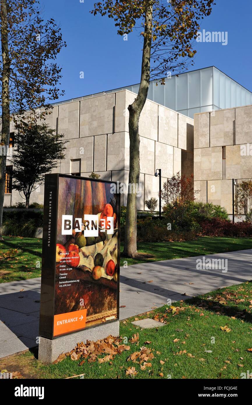 Barnes Foundation 2025 Benjamin Franklin Parkway Philadelphia