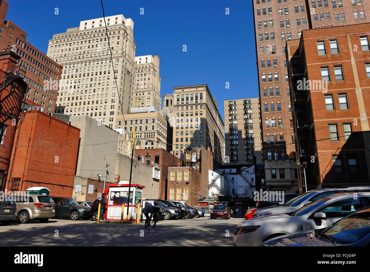 car park at Locust Street, Philadelphia, Commonwealth of Pennsylvania