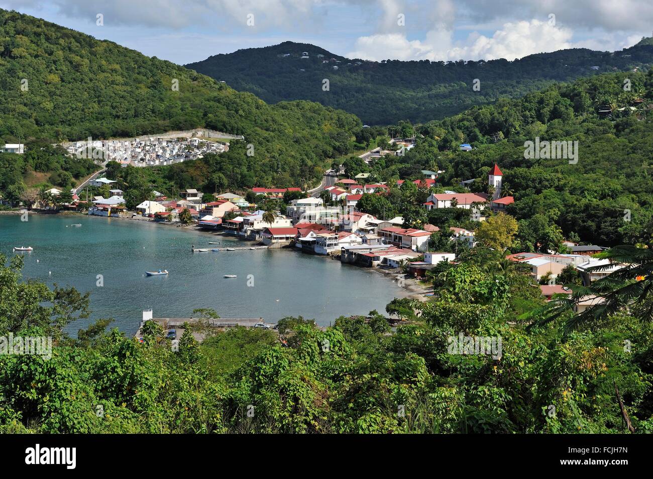 France guadeloupe deshaies village hires stock photography and images