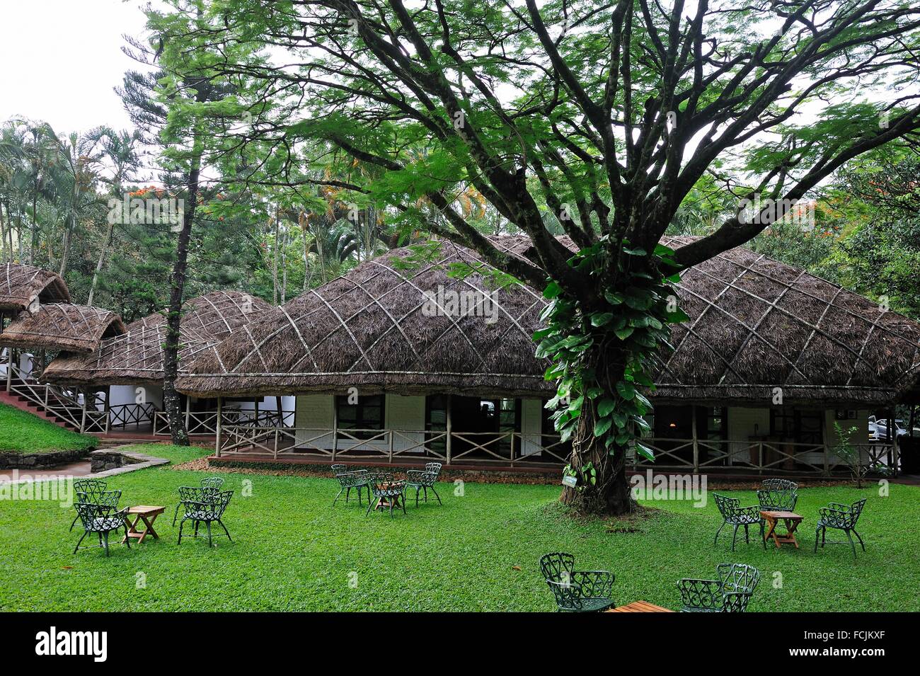 Spice Village Resort, Kumily, Kerala state, South India, Asia Stock