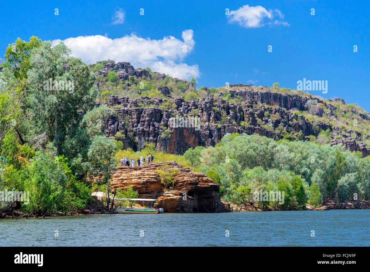 Rivera landscapes of East Alligator River. Kakadu National Park