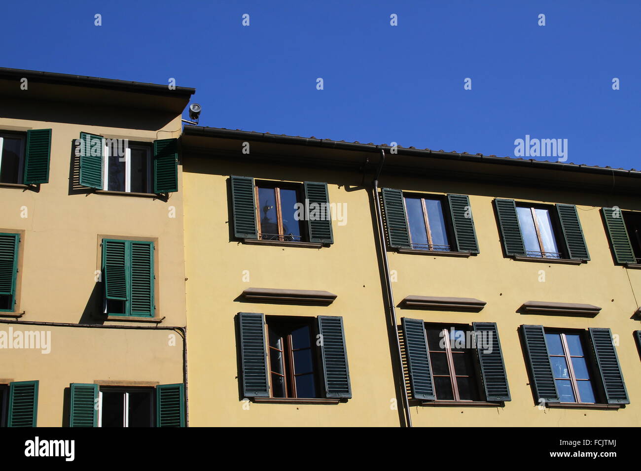 Facades of buildings in Florence, Italy Stock Photo - Alamy