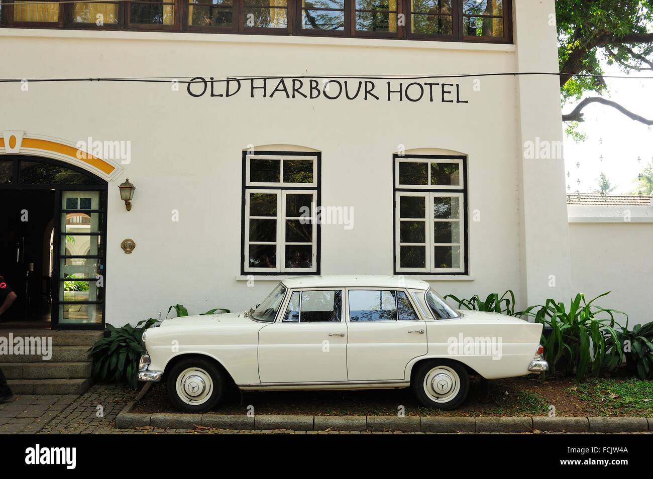 Classic Mercedes Benz At Old Harbour Hotel Fort Cochin