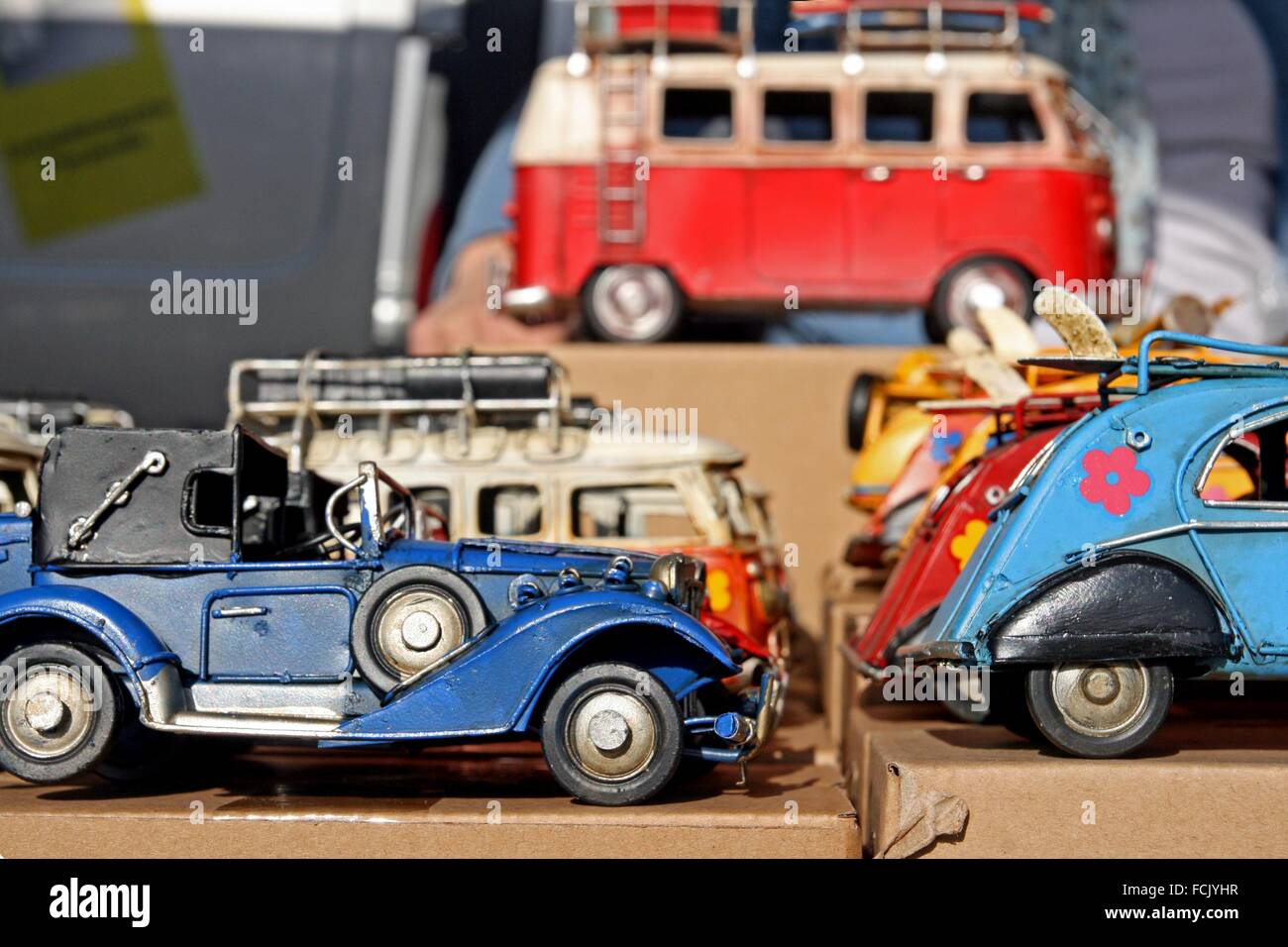 miniature antique cars