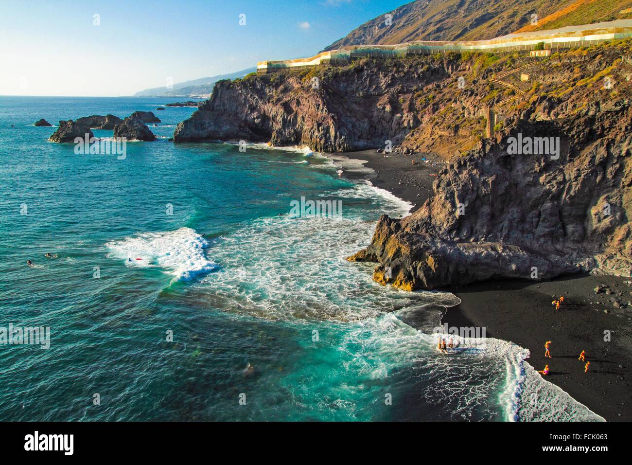 La Zamora Beach La Palma Island Canary Islands Spain