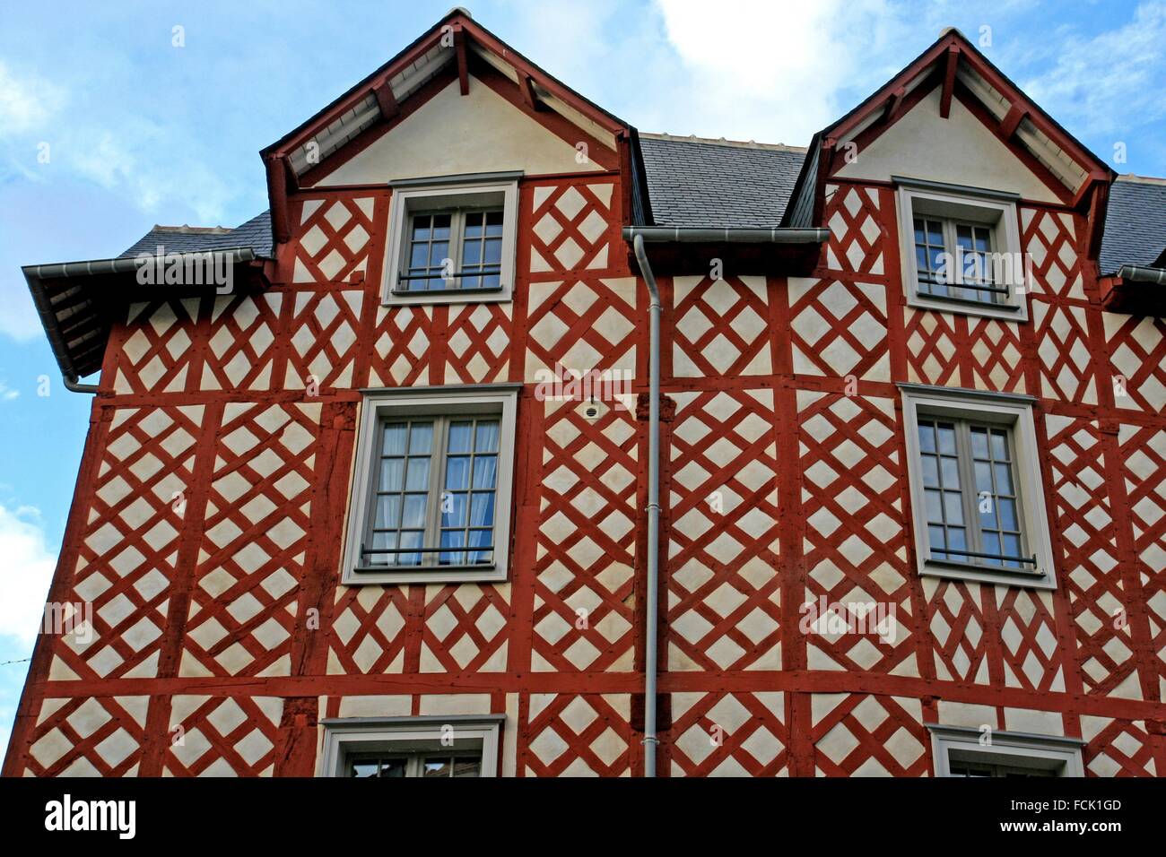 homes, Rennes, Brittany, France Stock Photo Alamy