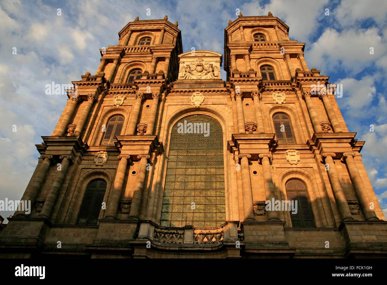Rennes cathedral france hi-res stock photography and images - Alamy