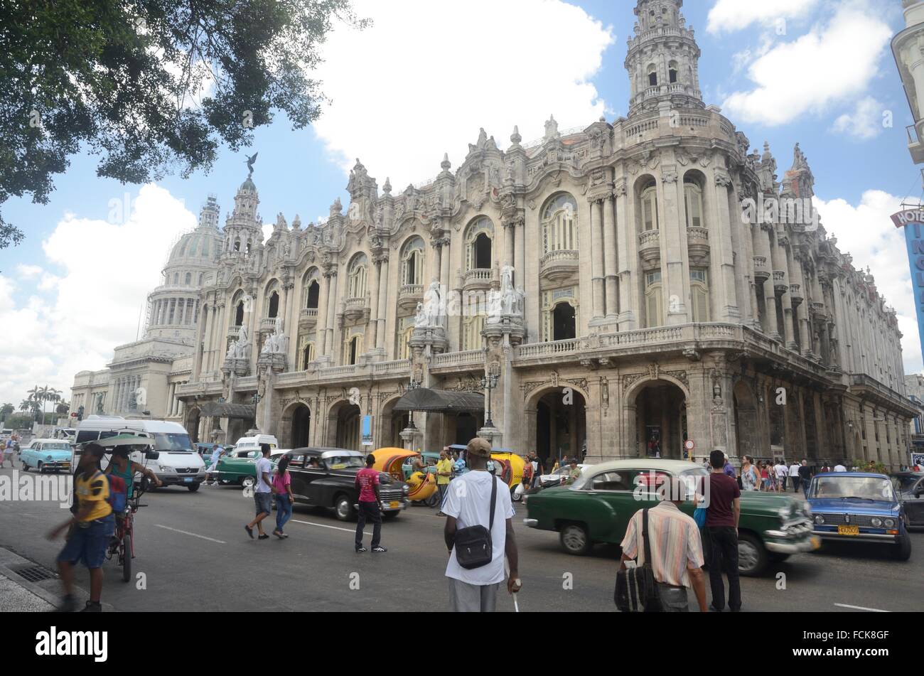 Opera House Building In Havana High Resolution Stock Photography and