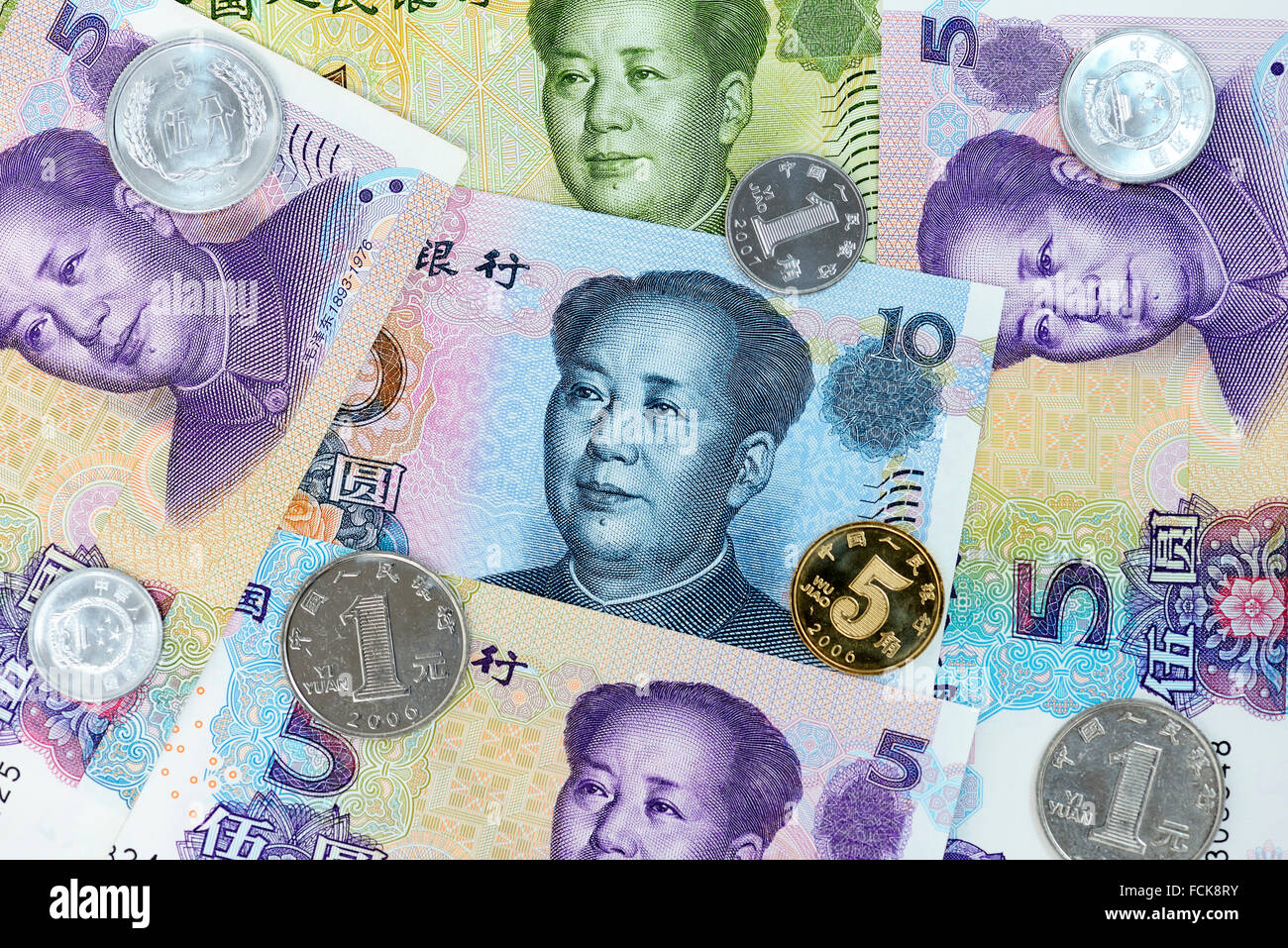Chinese currency coins hi-res stock photography and images - Alamy
