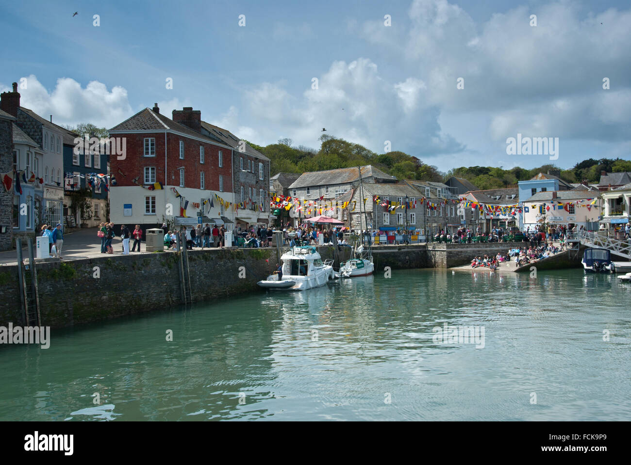 Padstow harbour Cornwall Stock Photo Alamy