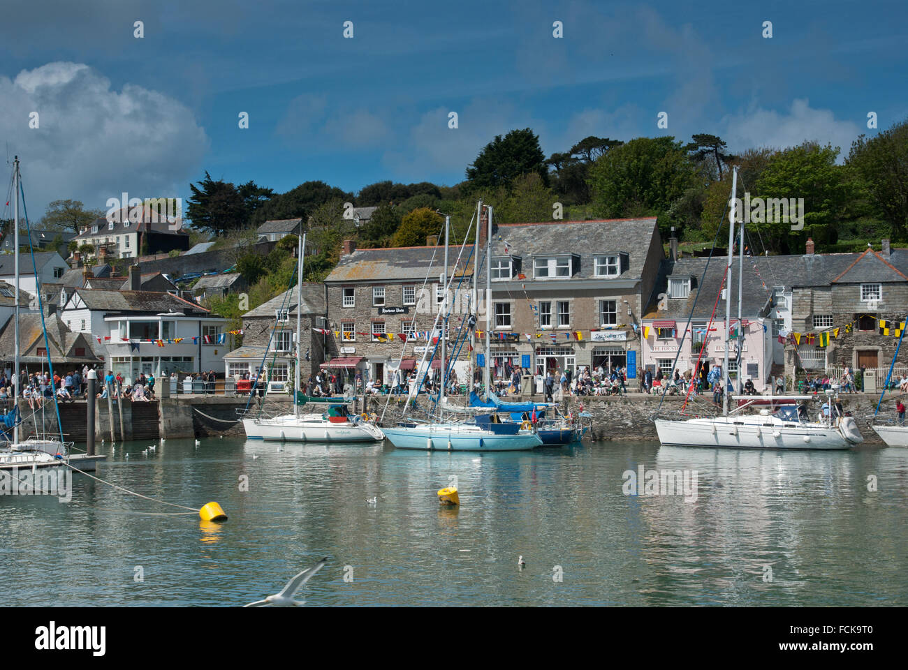 Padstow harbour Cornwall Stock Photo