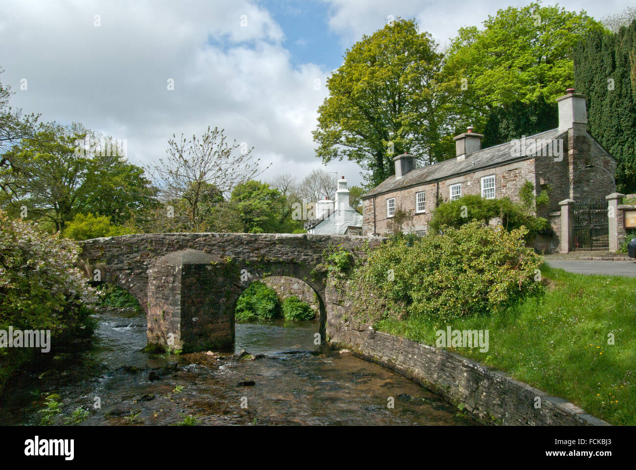 Altarnun Cornwall Stock Photo