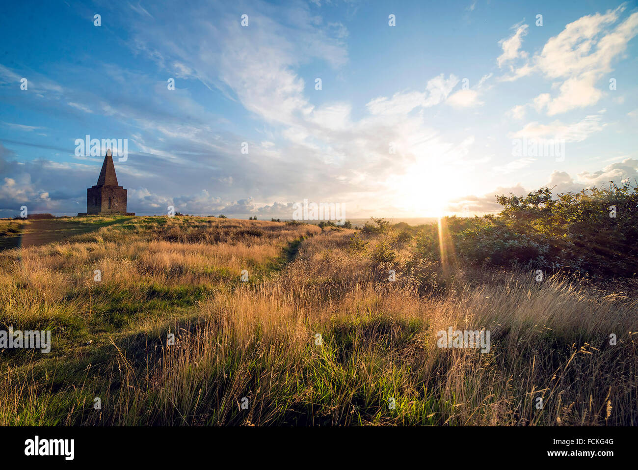 Beautiful British Landscape Stock Photo