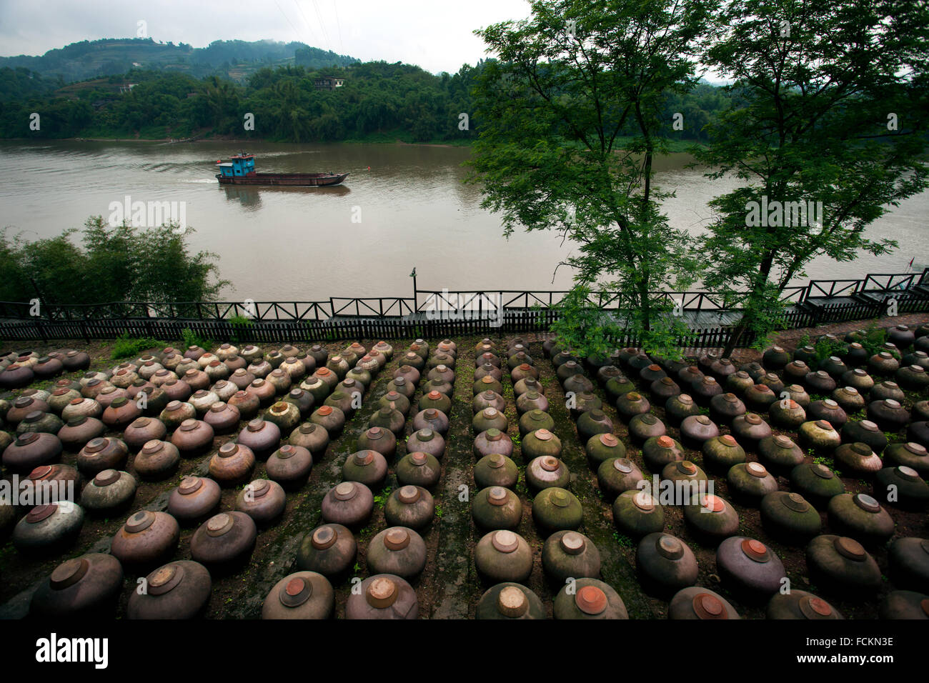soy sauce factory Stock Photo Alamy