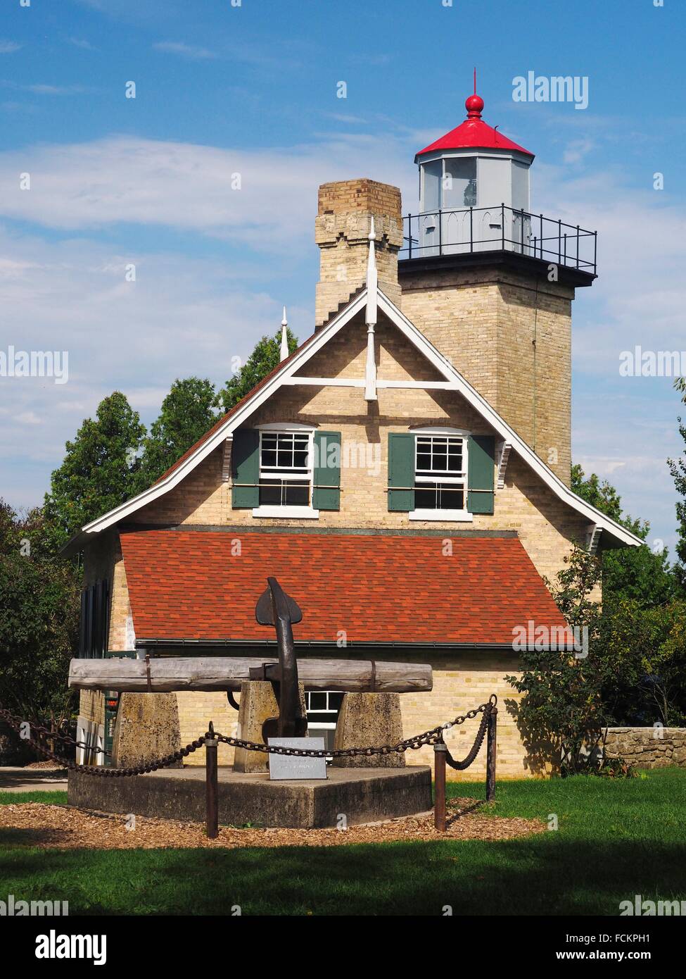 Eagle Bluff Lighthouse Peninsula State Park Door County Wisconsin