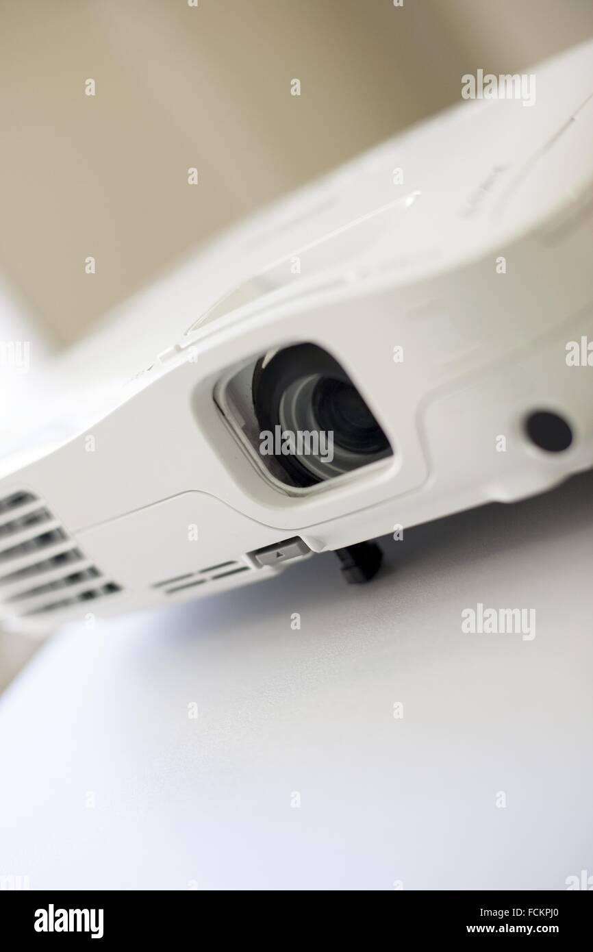 Projector at class Stock Photo
