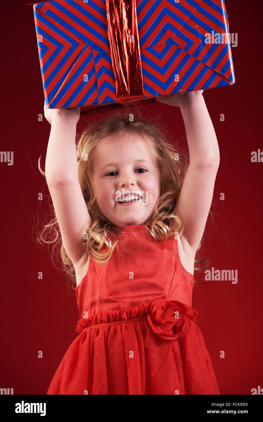 Angelic Little Girl With Blond Wavy Hair Stock Photo 93862837 Alamy