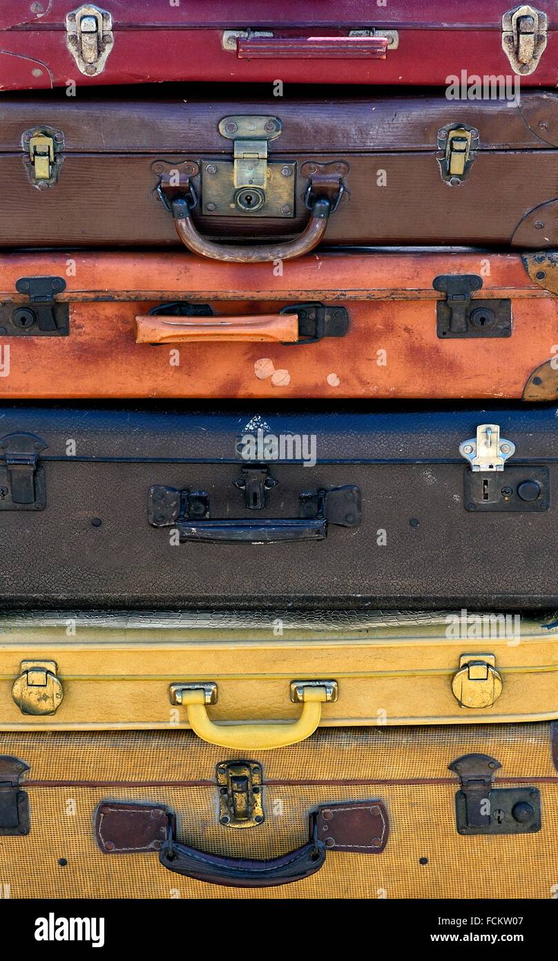 old suitcases for sale