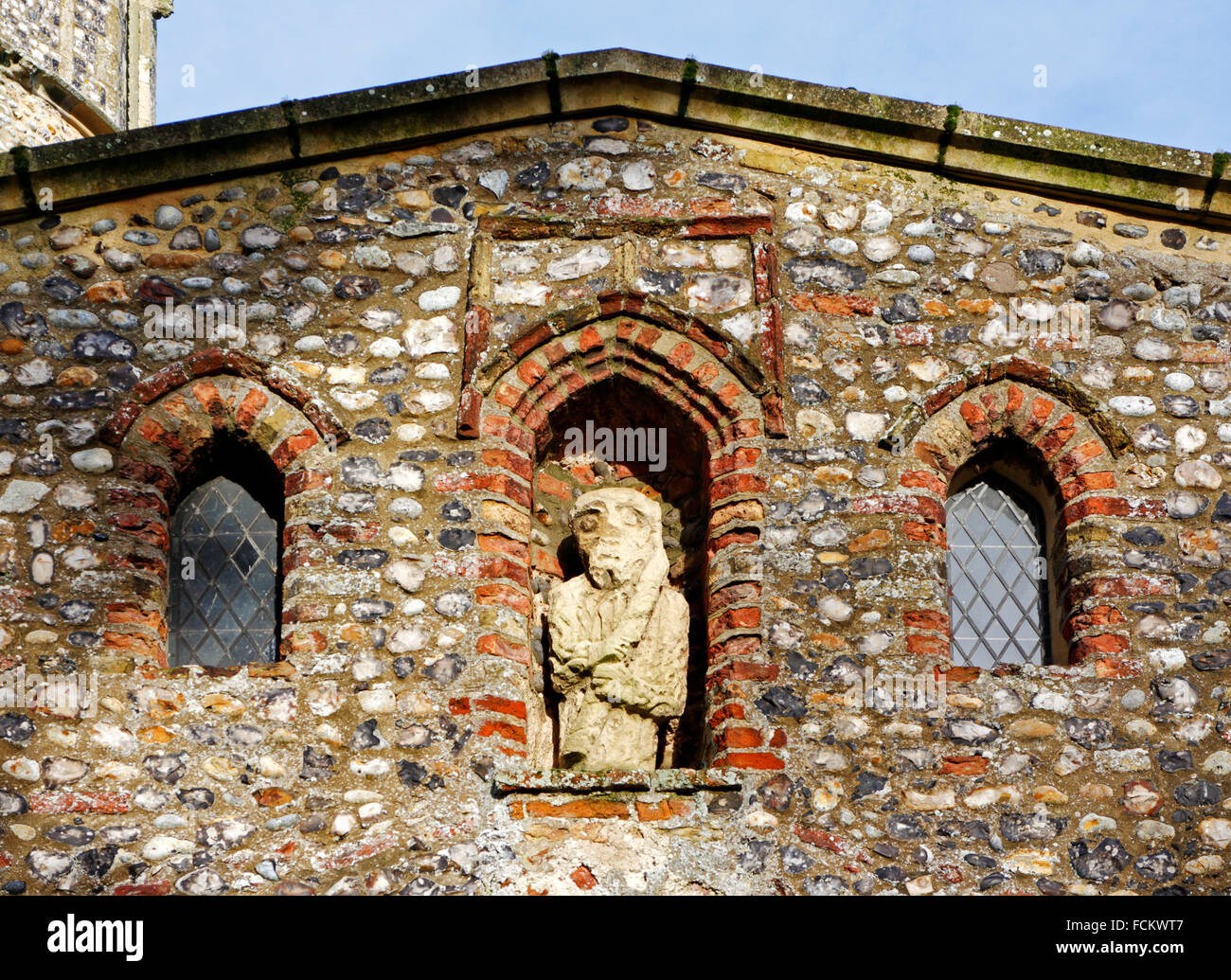 South porch detail at the parish church of St Nicholas at Potter