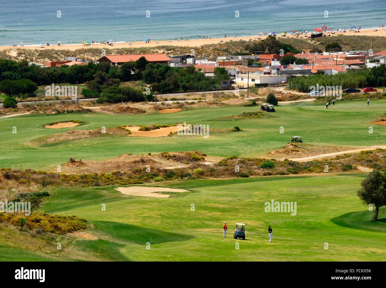 stewardesse scrapbog læsning Europe, Portugal, Algarve, Faro district, Lagos, Onyria Palmares Golf  Course located near Lagos, laid out on the side of a Stock Photo - Alamy