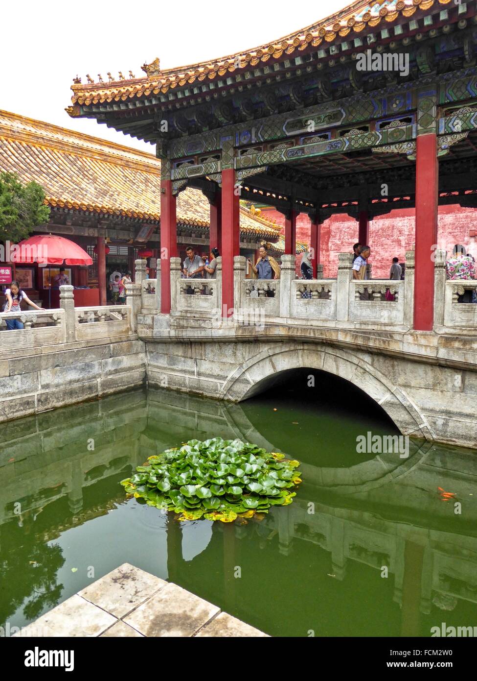 imperial garden of the forbidden city, beijing, china Stock Photo Alamy