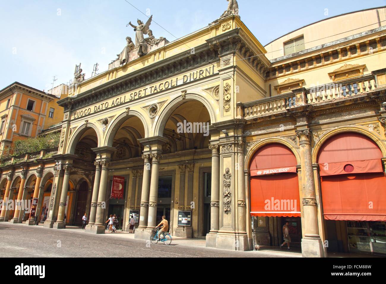 Teatro Arena del Sole. Bologna Italy Stock Photo - Alamy