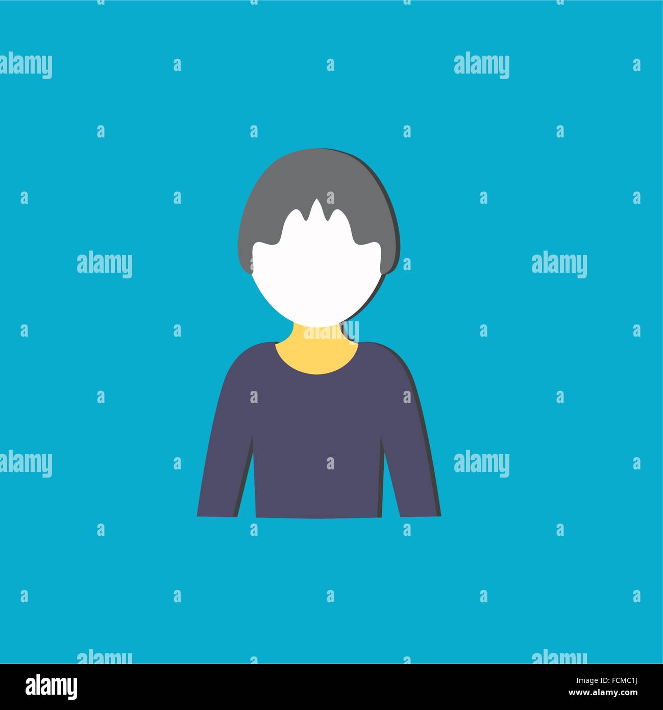 Human flat vector Stock Vector Images - Alamy