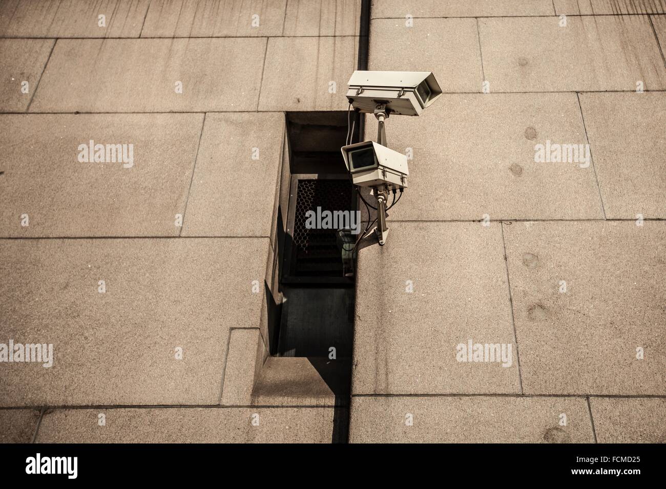 Surveillance cameras in London, UK Stock Photo Alamy