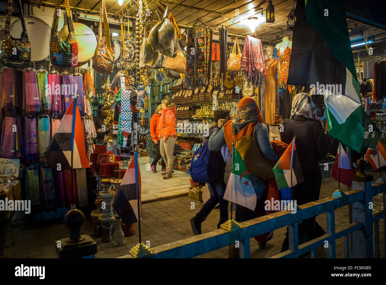 Tourist shop in Downtown Amman, Jordan Stock Photo - Alamy