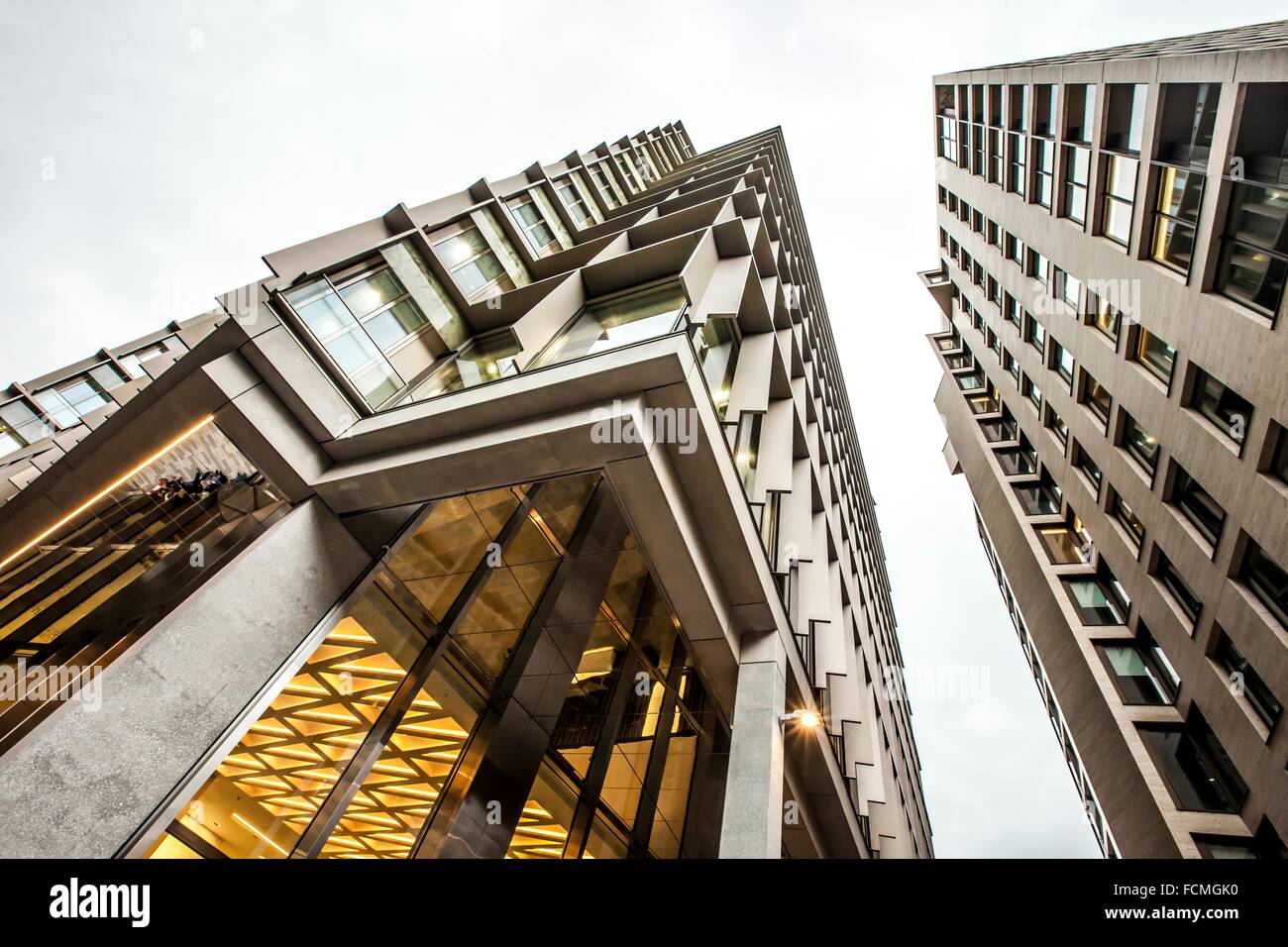 Zig zag building london hires stock photography and images Alamy