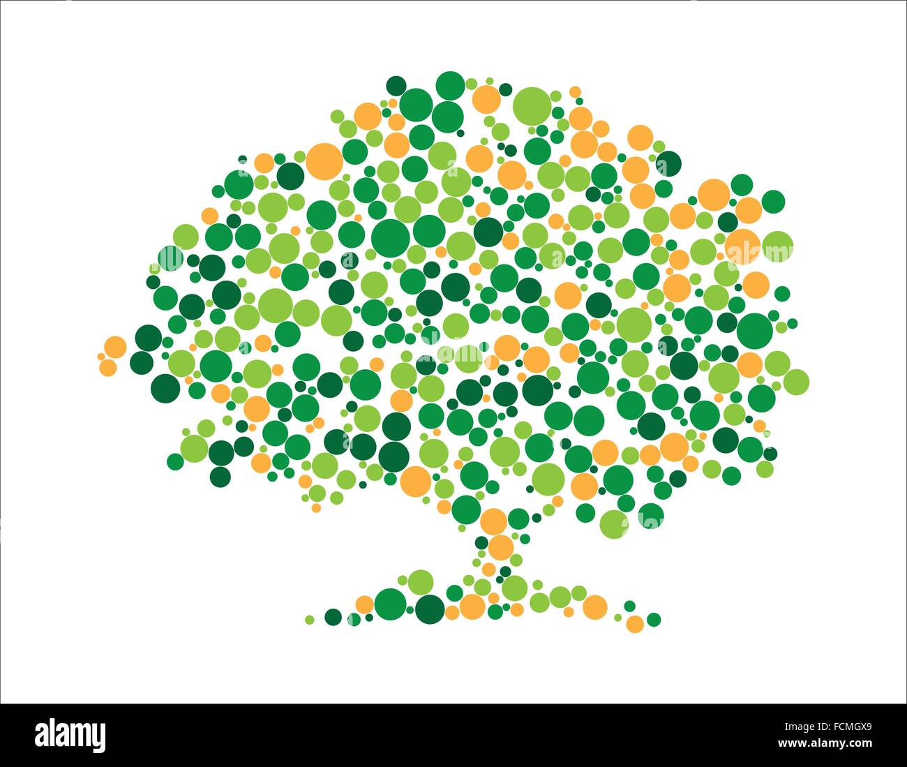 Vector illustration of tree Stock Vector Image & Art - Alamy