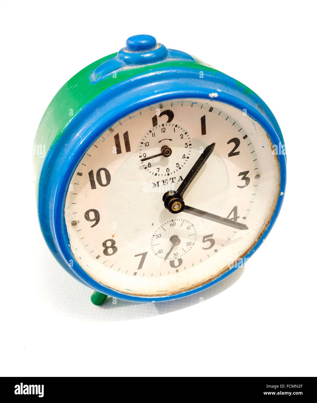 Old fashioned alarm clock Stock Photo Alamy
