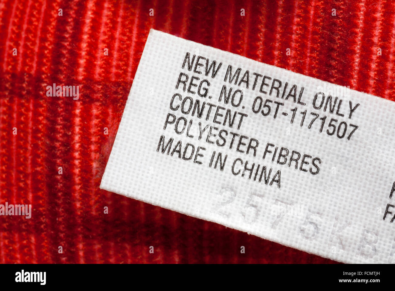 Label Made In China Stock Photos & Label Made In China Stock Images - Alamy