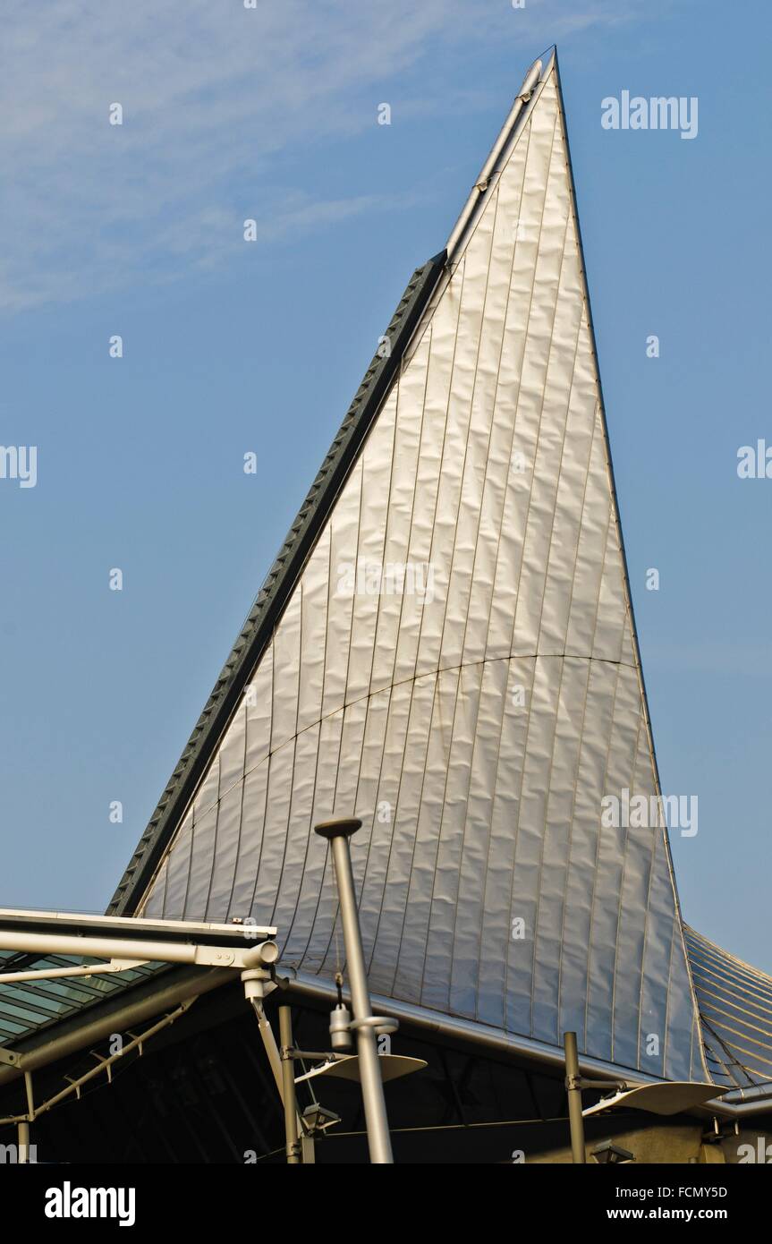 European Law Courts designed by architect Richard Rogers, Antwerp