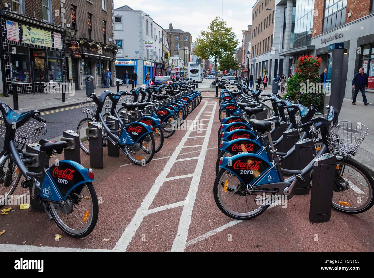 Dublin bikes for hire hires stock photography and images Alamy