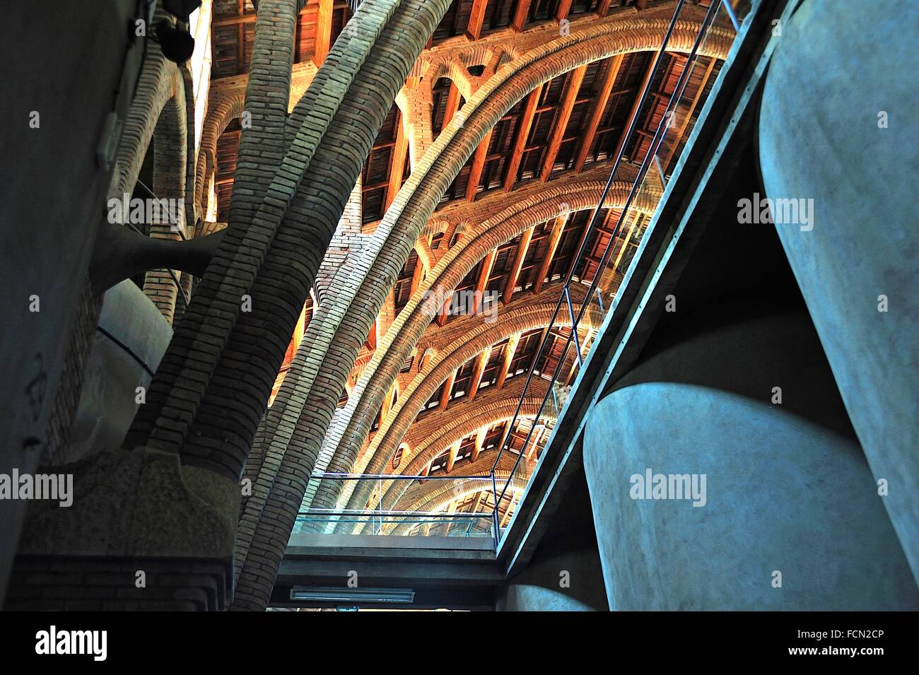 La Catedral del Vi or the Cathedral of Wine is a Noucentiste building