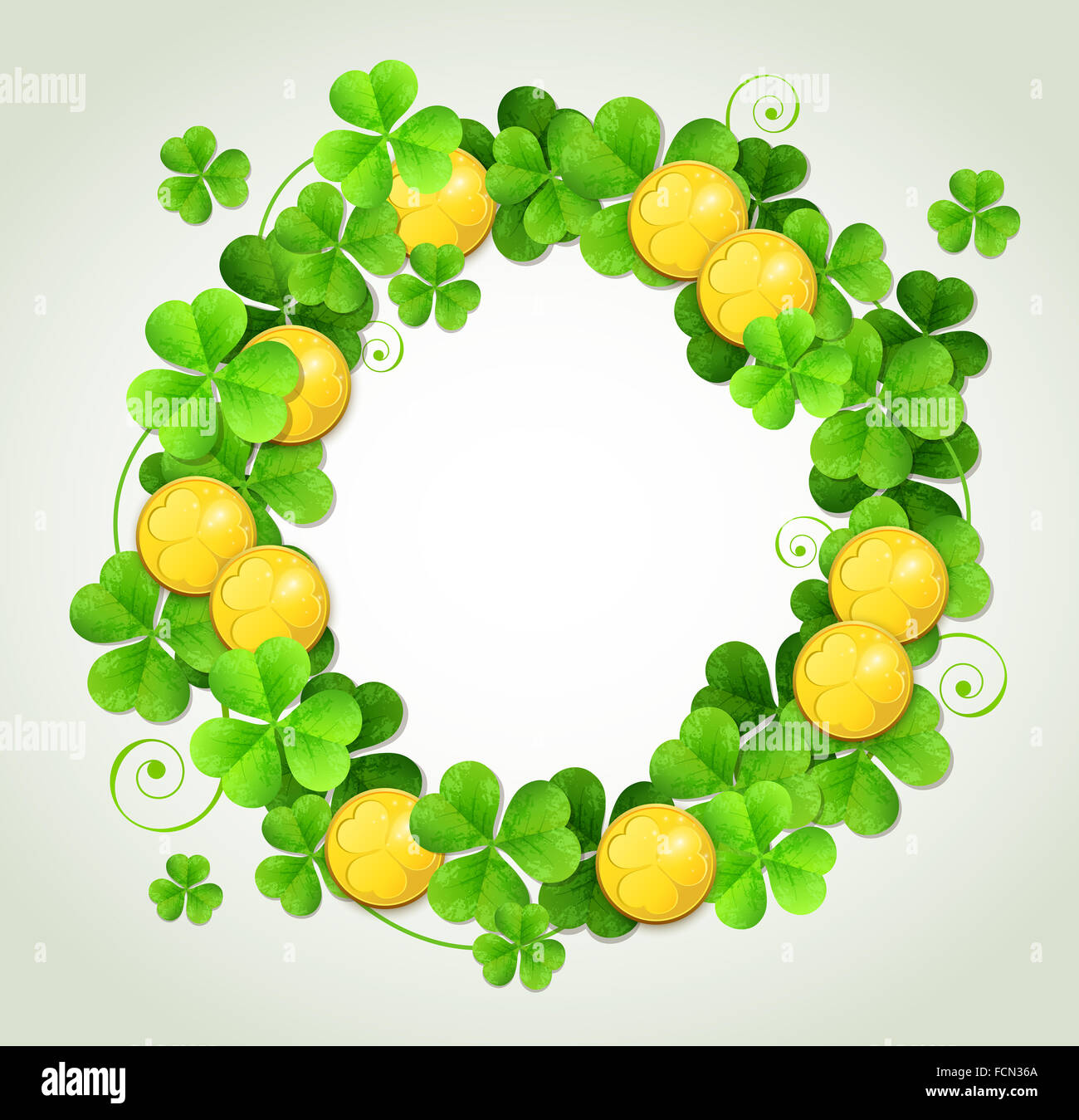 st patrick day leaves