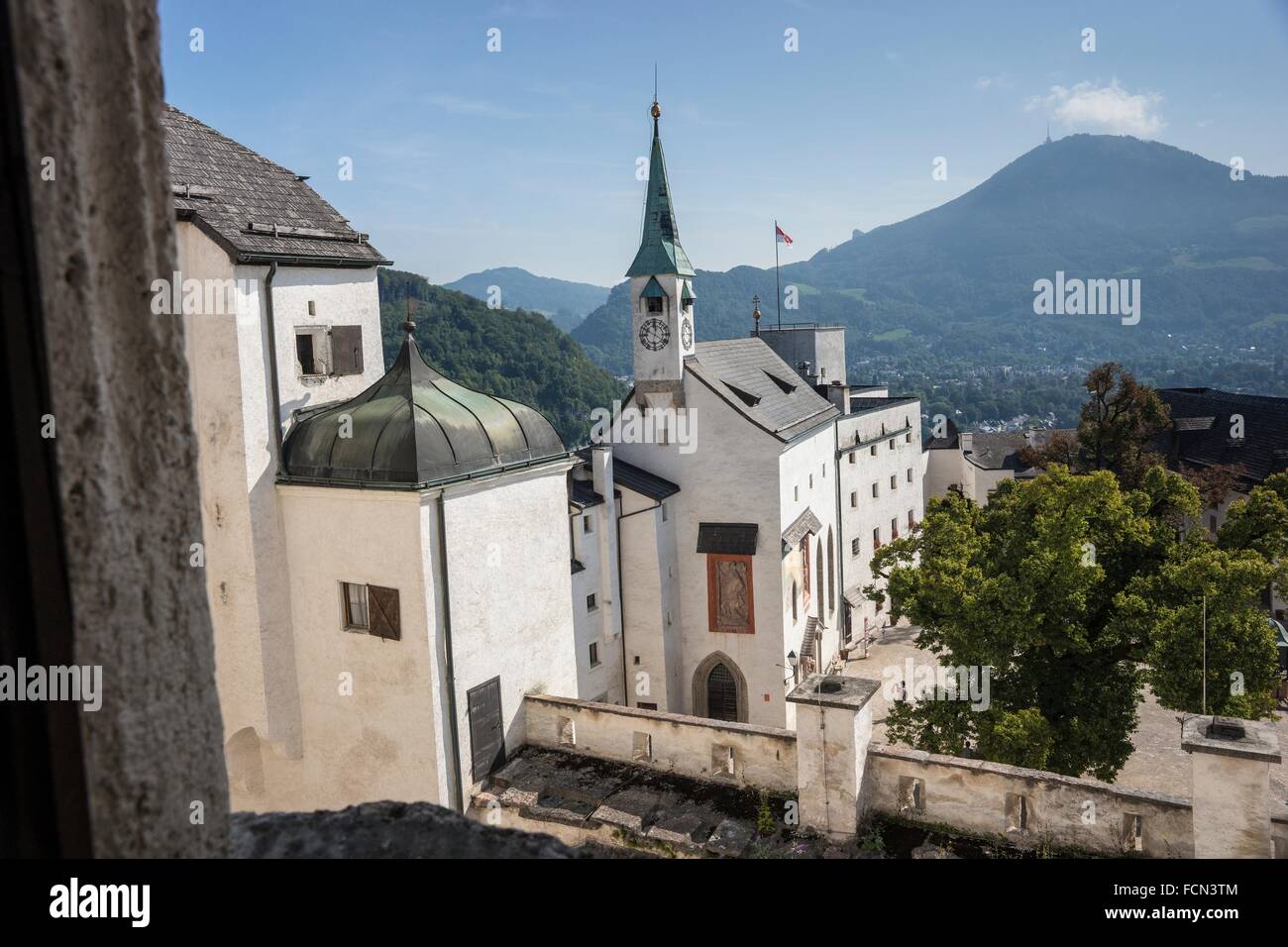 The chapel of archbishop Leonhard von Keutschach, Salzburg, Austria. Stock Photo