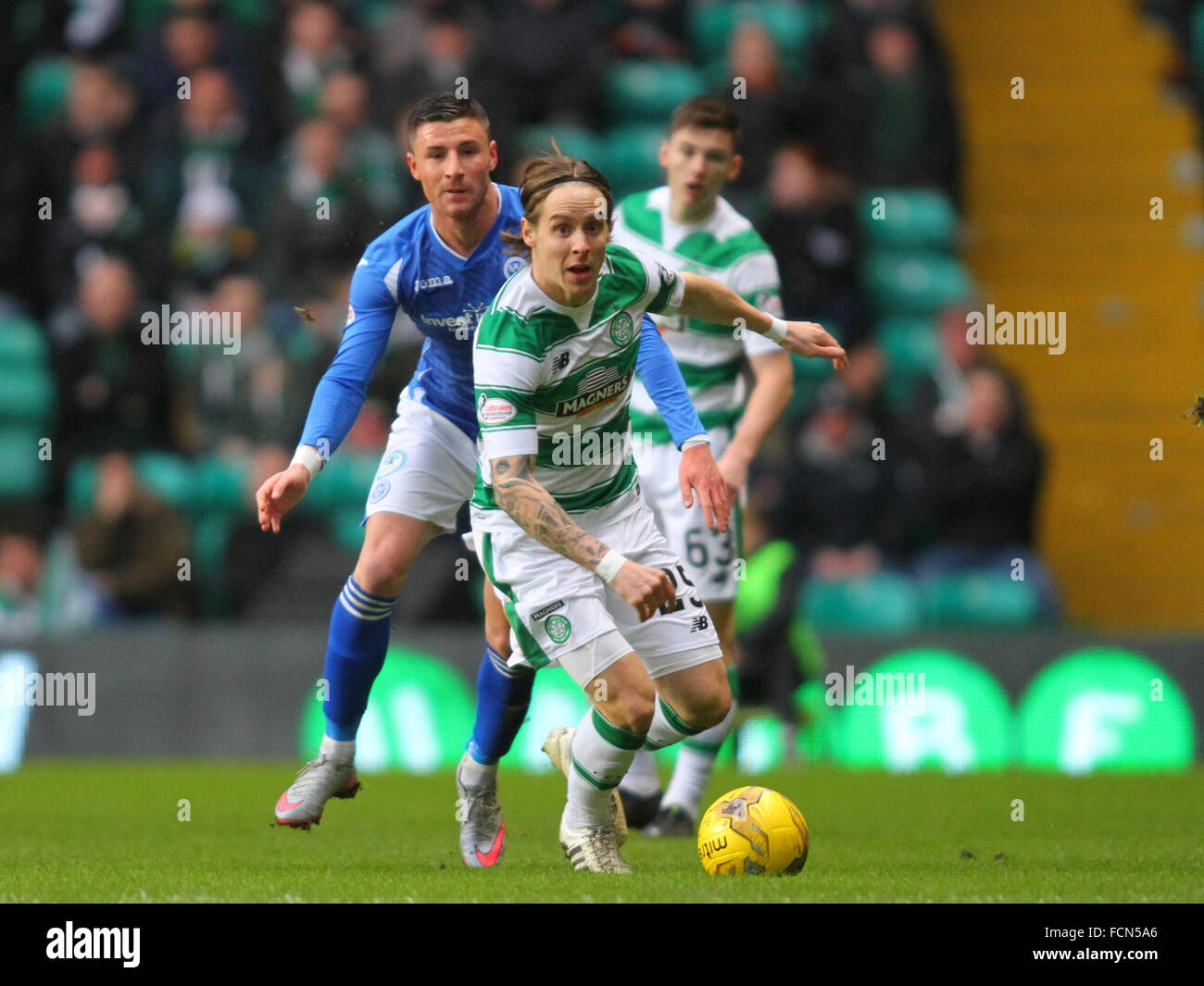 Celtic Park, Glasgow, Scotland. 23rd Jan, 2016. Scottish Premier League