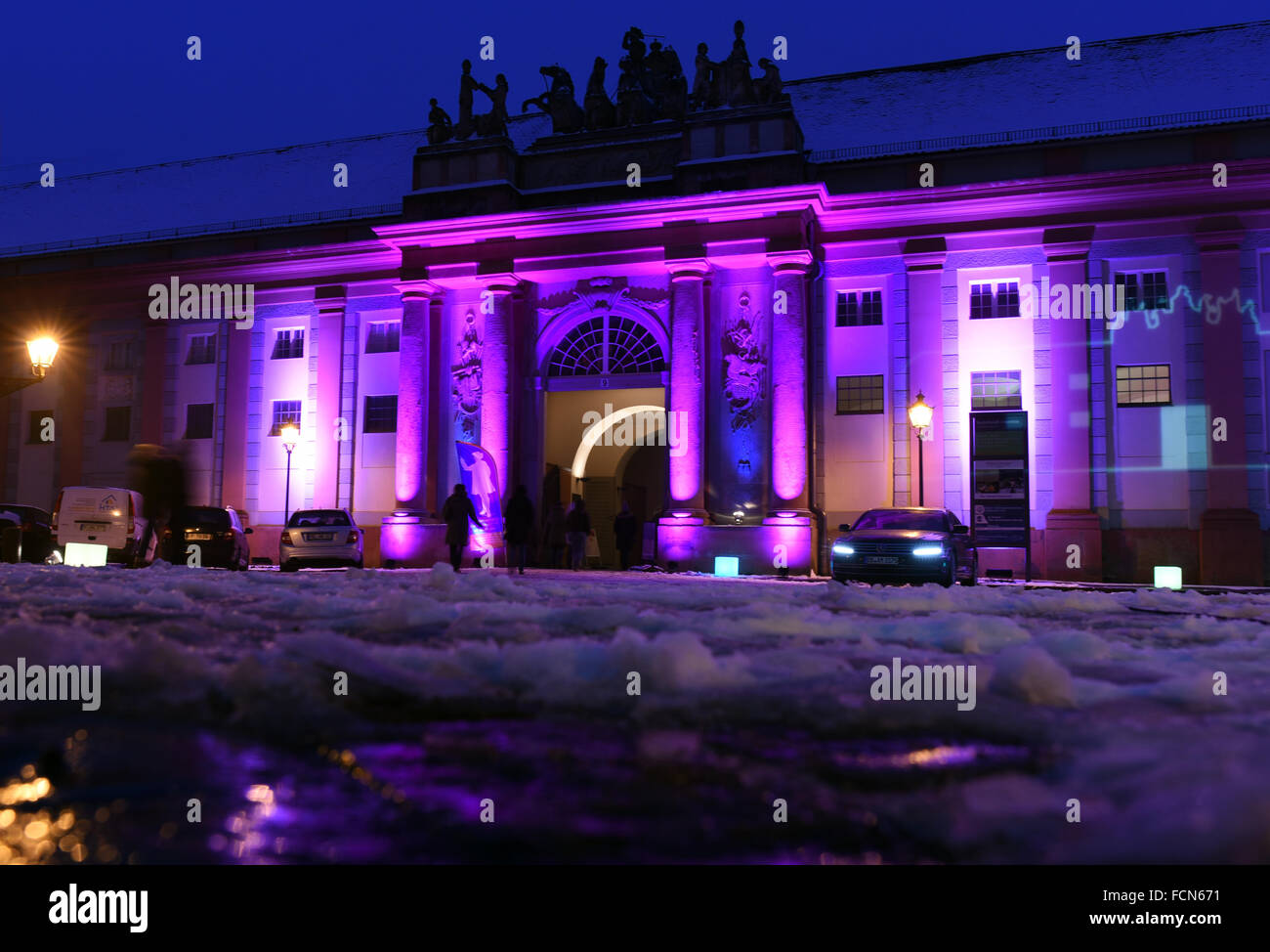 The historic "Kutschstall", which today houses the House of Brandenburg