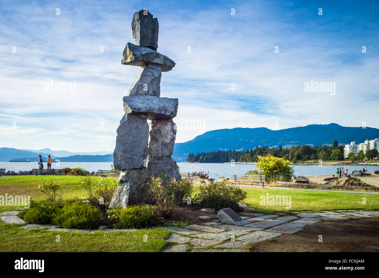 Rock formation inukshuk hires stock photography and images Alamy