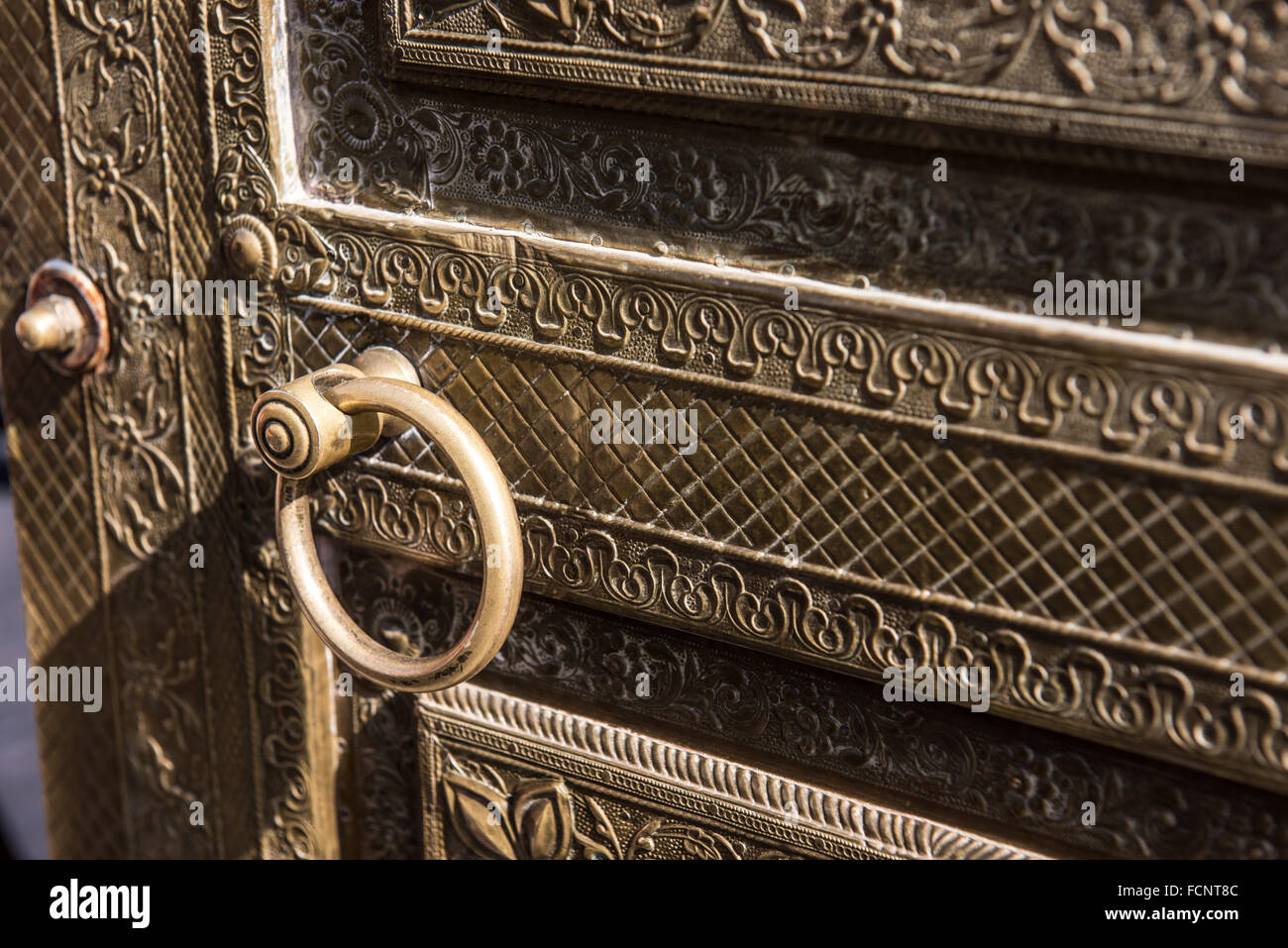 Iron Door Knocker Stock Photo Alamy