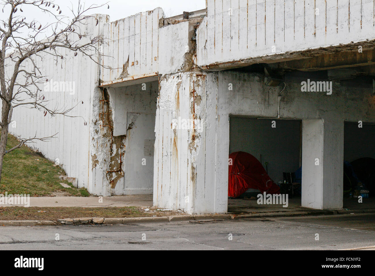 Lawrence Avenue bridge over Lake Shore Drive, Chicago, Illinois
