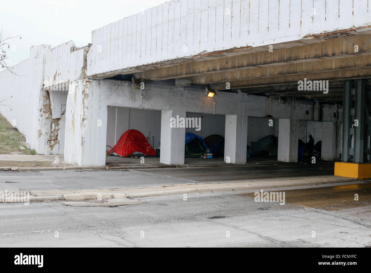 Lawrence Avenue bridge over Lake Shore Drive, Chicago, Illinois
