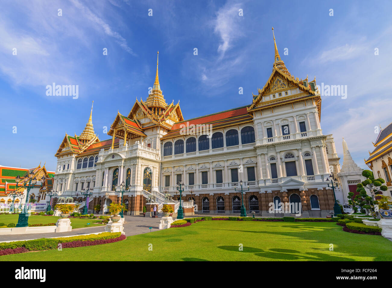 Grand palace at Bangkok , Thailand Stock Photo